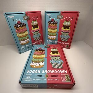 Ridley’s Jigsaw Duel Sugar Showdown Game Bundle Lot Of 3 Games All New